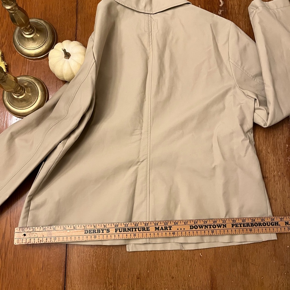 Old Navy Women’s Short Trench Coat Size X-Large NWOT - Picture 12 of 13